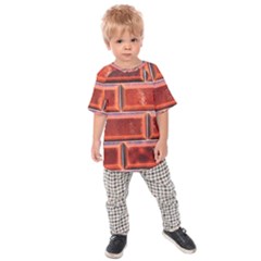 Portugal Ceramic Tiles Wall Kids  Raglan Tee