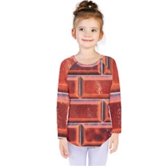 Portugal Ceramic Tiles Wall Kids  Long Sleeve Tee