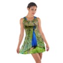 Peacock Animal Photography Beautiful Cotton Racerback Dress View1