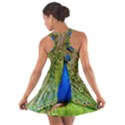 Peacock Animal Photography Beautiful Cotton Racerback Dress View2