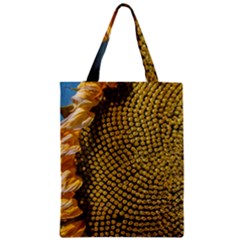 Sunflower Bright Close Up Color Disk Florets Zipper Classic Tote Bag by Amaryn4rt