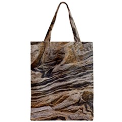 Rock Texture Background Stone Zipper Classic Tote Bag