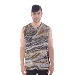 Rock Texture Background Stone Men s Basketball Tank Top by Amaryn4rt