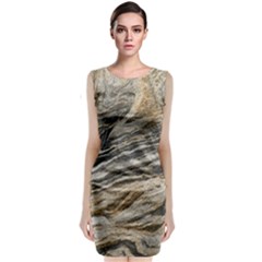 Rock Texture Background Stone Classic Sleeveless Midi Dress by Amaryn4rt