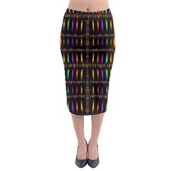 On Fire Midi Pencil Skirt