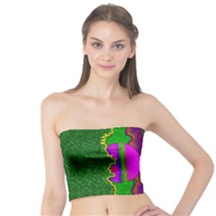 Magic Moon Landscape Tube Top by pepitasart