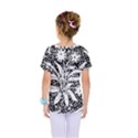 Decoration Pattern Design Flower Kids  One Piece Tee View2