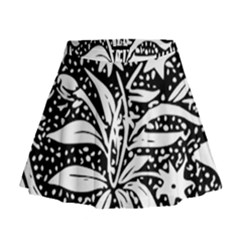 Decoration Pattern Design Flower Mini Flare Skirt by Amaryn4rt