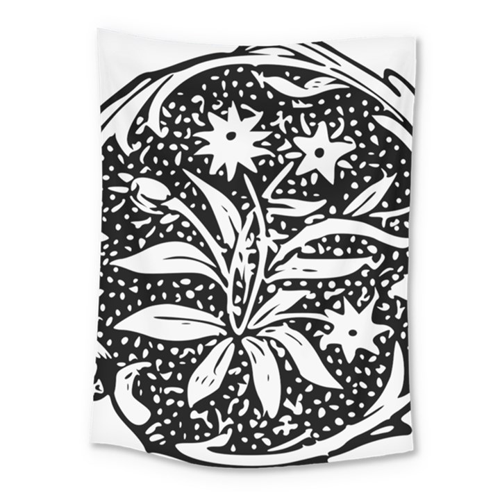 Decoration Pattern Design Flower Medium Tapestry