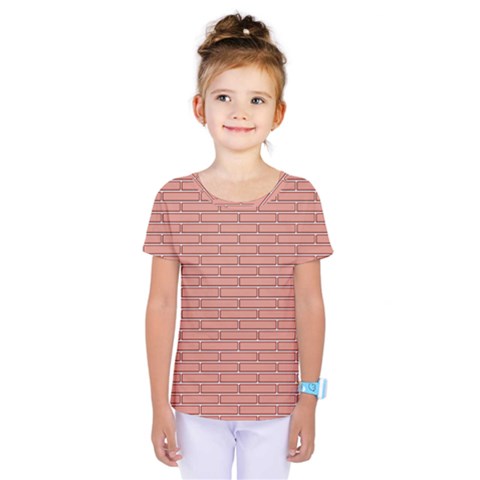 Brick Lake Dusia Wall Kids  One Piece Tee by Amaryn4rt