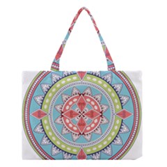 Drawing Mandala Art Medium Tote Bag by Amaryn4rt