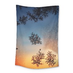 Hardest Frost Winter Cold Frozen Small Tapestry by Amaryn4rt