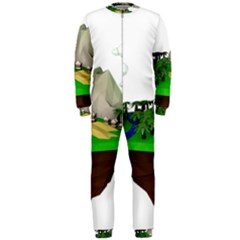 Low Poly 3d Render Polygon Onepiece Jumpsuit (men)  by Amaryn4rt