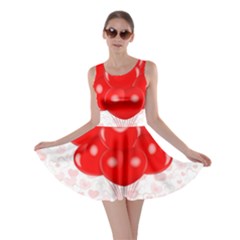 Abstract Background Balloon Skater Dress by Nexatart