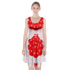 Abstract Background Balloon Racerback Midi Dress by Nexatart