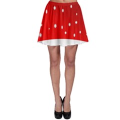 Christmas Background  Skater Skirt by Nexatart