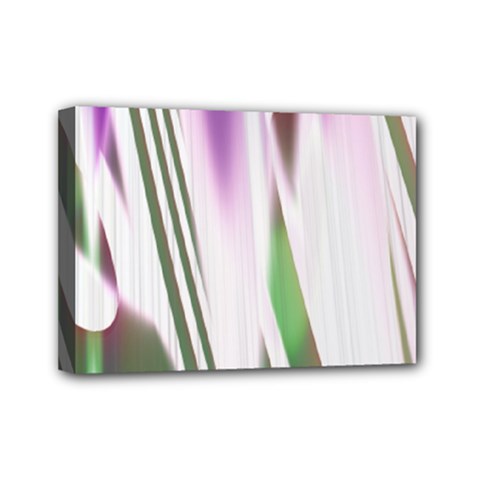 Colored Pattern Mini Canvas 7  X 5 