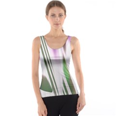 Colored Pattern Tank Top