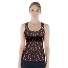 Skulls In The Dark Night Racer Back Sports Top