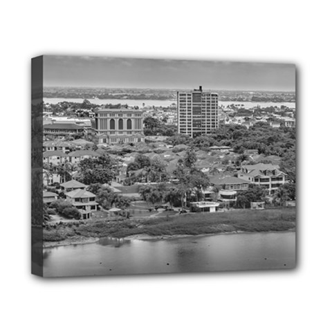 Guayaquil Aerial View From Window Plane Canvas 10  X 8  by dflcprints