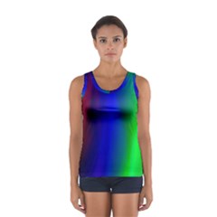 Graphics Gradient Colors Texture Women s Sport Tank Top  by Nexatart