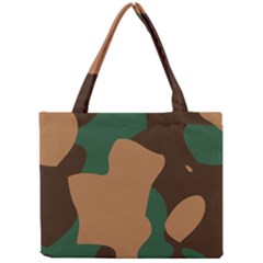 Military Camouflage Mini Tote Bag by Nexatart