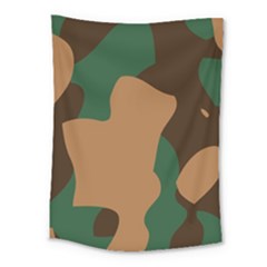 Military Camouflage Medium Tapestry by Nexatart