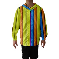 More Color Abstract Pattern Hooded Wind Breaker (kids) by Nexatart