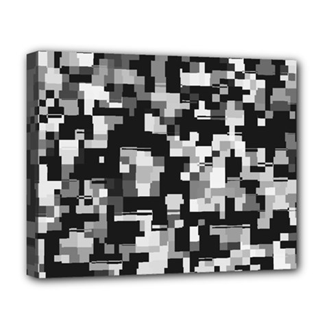 Noise Texture Graphics Generated Deluxe Canvas 20  X 16   by Nexatart