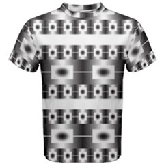 Pattern Background Texture Black Men s Cotton Tee by Nexatart