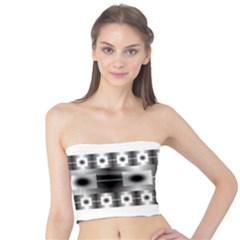 Pattern Background Texture Black Tube Top by Nexatart