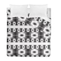 Pattern Background Texture Black Duvet Cover Double Side (Full/ Double Size) View2