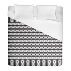 Pattern Background Texture Black Duvet Cover (full/ Double Size) by Nexatart