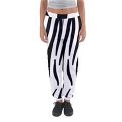 Seamless Zebra Pattern Women s Jogger Sweatpants by Nexatart