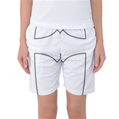 Da99427ab15836aa7ca8308ce1261937 Women s Basketball Shorts by Foxymomma