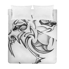 Tattoo Design 002 Duvet Cover Double Side (full/ Double Size)