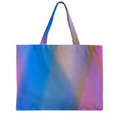 Twist Blue Pink Mauve Background Zipper Mini Tote Bag