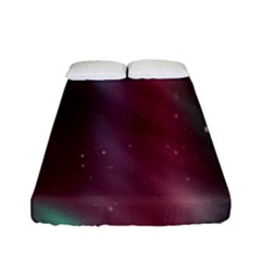 Stars Nebula Universe Artistic Fitted Sheet (full/ Double Size) by Nexatart