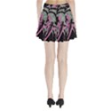 Violet Calligraphic Art Pleated Mini Skirt View2