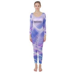 Abstract Graphic Design Background Long Sleeve Catsuit by Nexatart