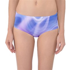 Abstract Graphic Design Background Mid-waist Bikini Bottoms by Nexatart