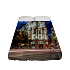 Architecture Building Exterior Buildings City Fitted Sheet (full/ Double Size) by Nexatart