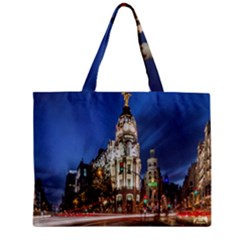 Architecture Building Exterior Buildings City Zipper Mini Tote Bag