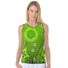 Art About Ball Abstract Colorful Women s Basketball Tank Top by Nexatart