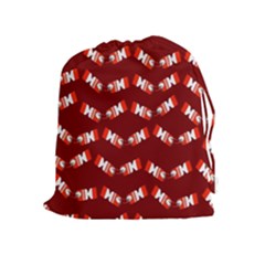 Christmas Crackers Drawstring Pouches (extra Large) by Nexatart