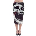 Death Skull Midi Pencil Skirt View1