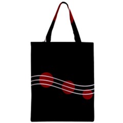 Elegant Abstraction Zipper Classic Tote Bag by Valentinaart