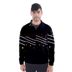 Elegant Abstraction Wind Breaker (men) by Valentinaart