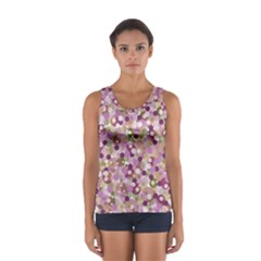 Colorful Bubbles Women s Sport Tank Top  by Valentinaart