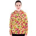 Playful bubbles Women s Zipper Hoodie View1